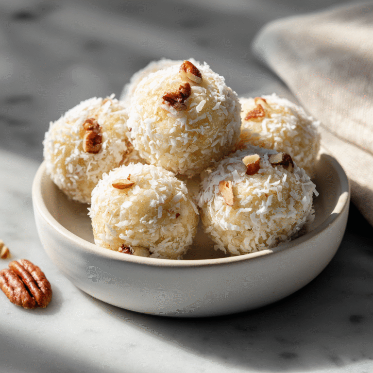 Festive pineapple Christmas balls rolled in colorful toppings like coconut and nuts arranged on a platter creating a cheerful tropical-inspired holiday treat presentation perfect for Christmas celebrations