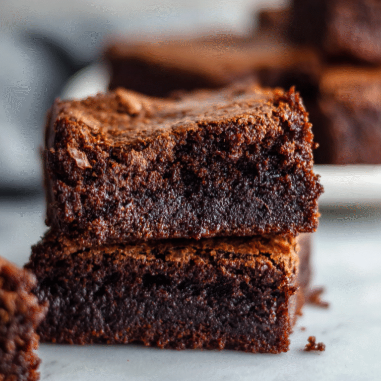 Rich and fudgy keto brownies with a dense chocolate texture creating a decadent low-carb dessert presentation that's sugar-free and guilt-free for keto dieters